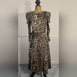 Leopard Print Women's Dress